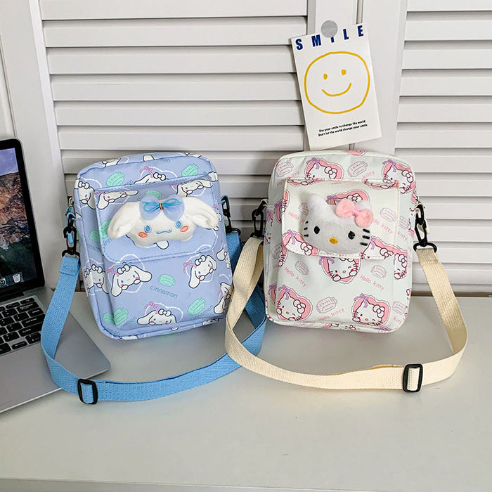 Wholesale Summer Printed Cartoon Cute Children's Doll Shoulder Bag Crossbody Coin Purse