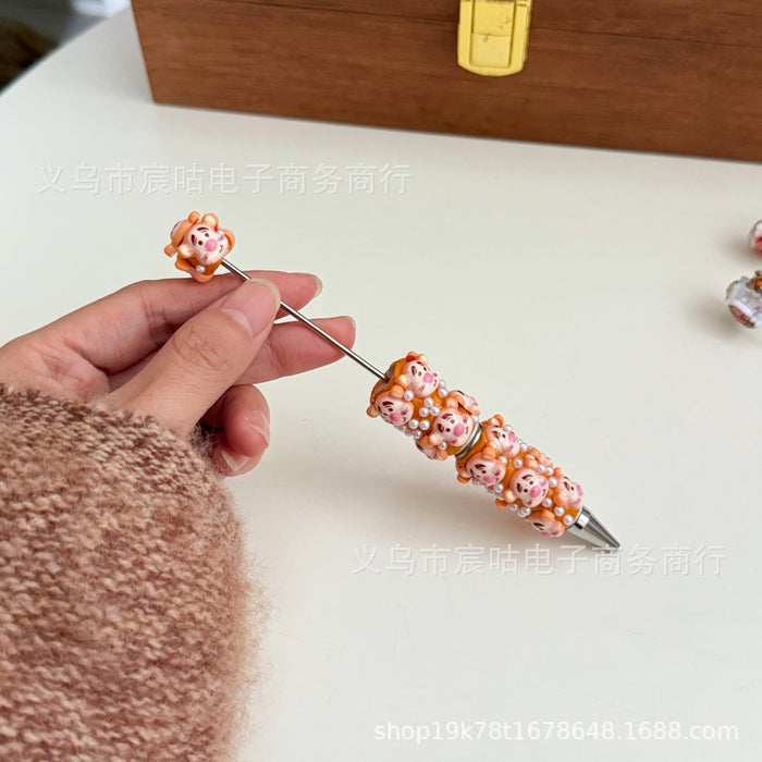 Wholesale Rhinestone DIY Beaded Pen Cartoon Theme for Party Favors and Everyday Use minimum quantity: 2