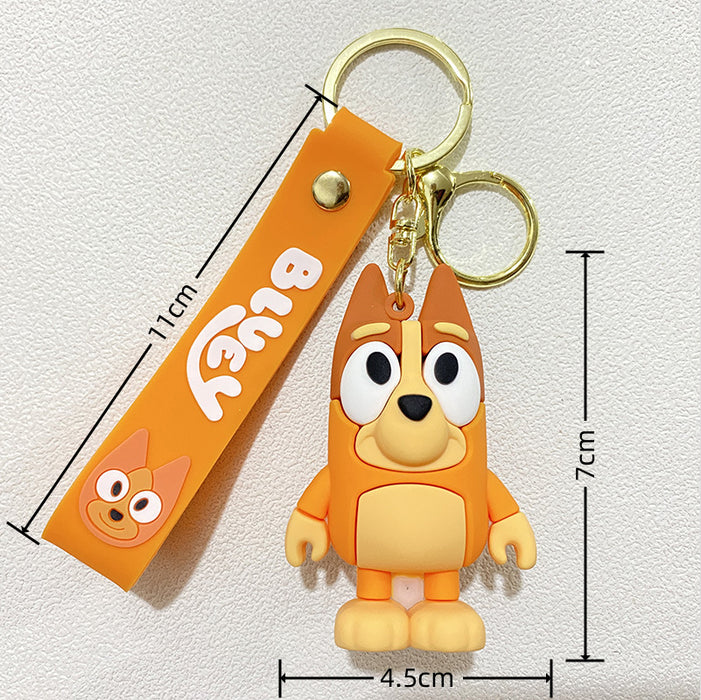 Wholesale PVC Cartoon Doll Keychain JDC-KC-WuYi135