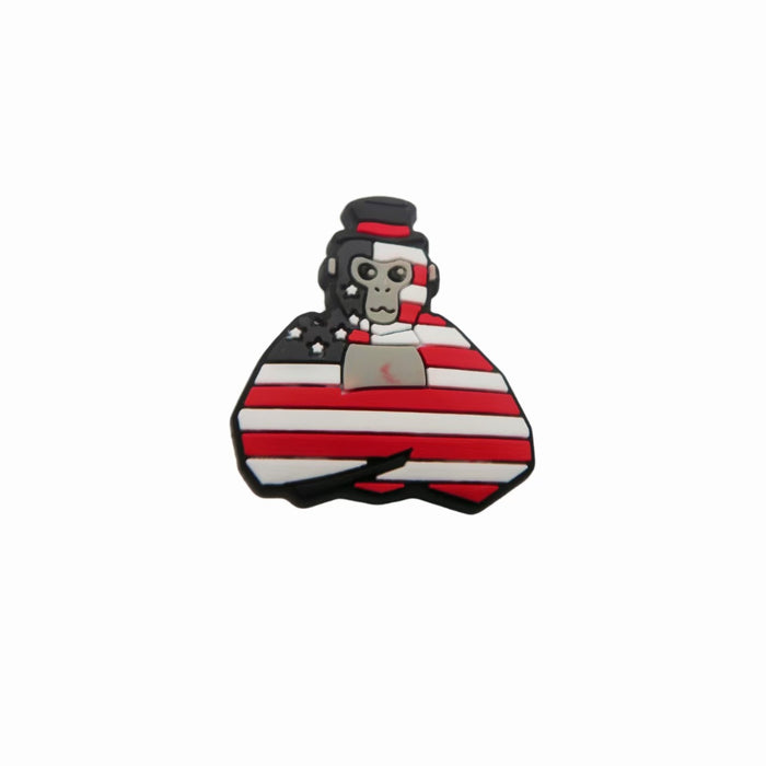 Wholesale Cave shoes, shoe buckles, cartoon cute PVC drip molded shoe flowers, detachable shoe accessories in stock