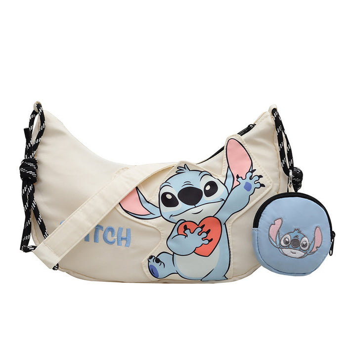 Wholesale Women' s cartoon-style quirky nylon canvas cross-body shoulder bags