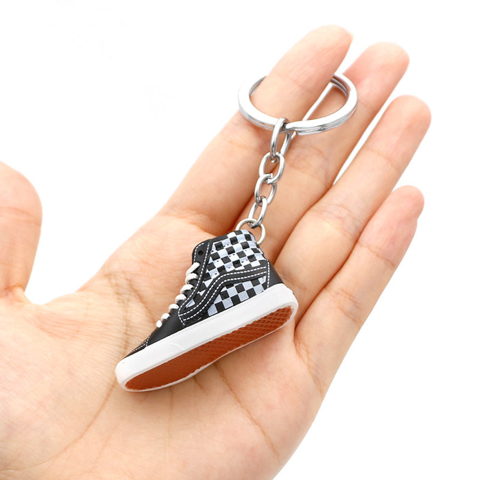 Wholesale PVC Basketball Shoe Model Keychain JDC-KC-QLPing017