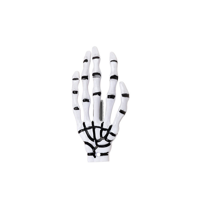 Wholesale Halloween skull Harajuku hand bone hairpin personality funny party side clip festival atmosphere ghost hand top clip hair accessories