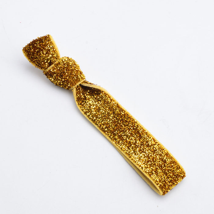 Wholesale Sequin Knotted Hair Tie JDC-HS-CaiS001