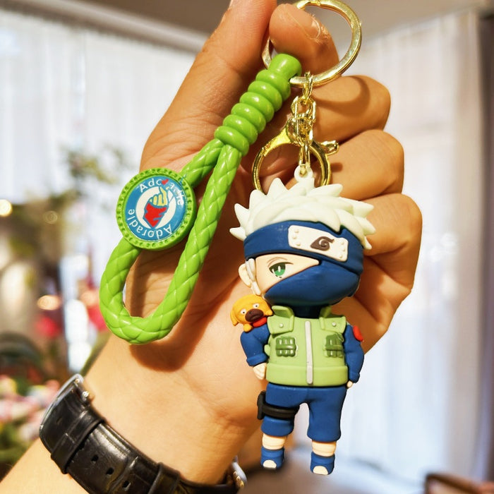 Wholesale PVC Cartoon Doll Keychain JDC-KC-WuYi146