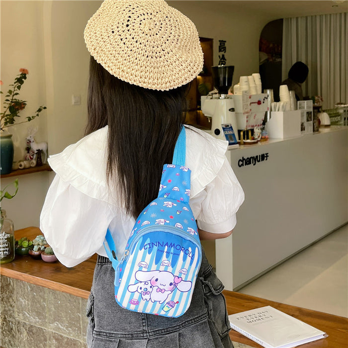 Wholesale Cartoon Children's Chest Bag Boys and Girls Lightweight One-shoulder Crossbody Small Backpack JDC-SD-Yibao001