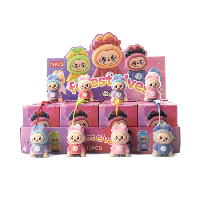 Wholesale 12pcs Doll Random doll toy cute flocking doll