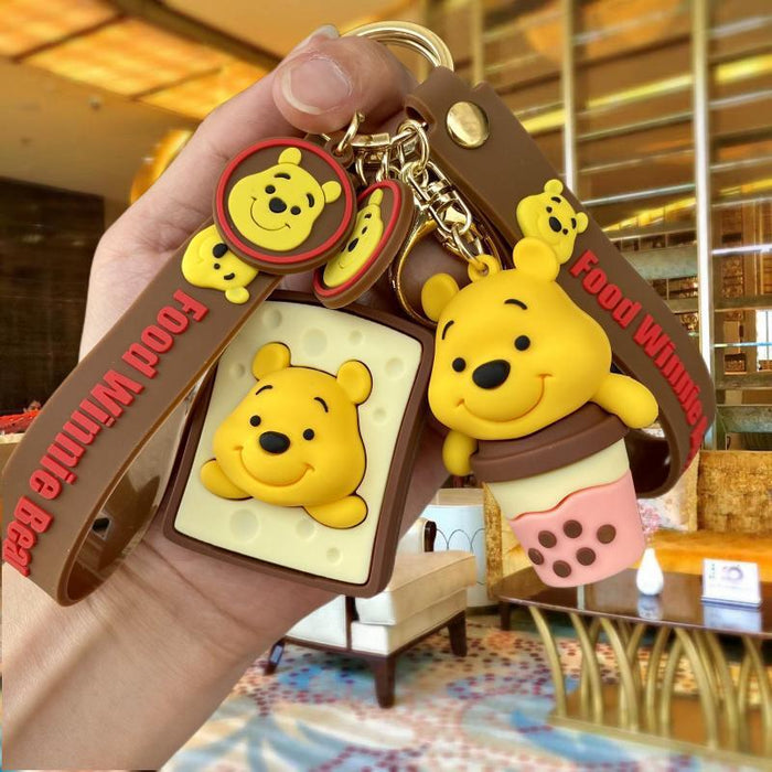 Wholesale Silicone Cartoon Doll Keychain JDC-KC-MingT103