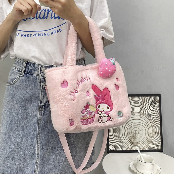 Wholesale Cute cartoon plush handbags