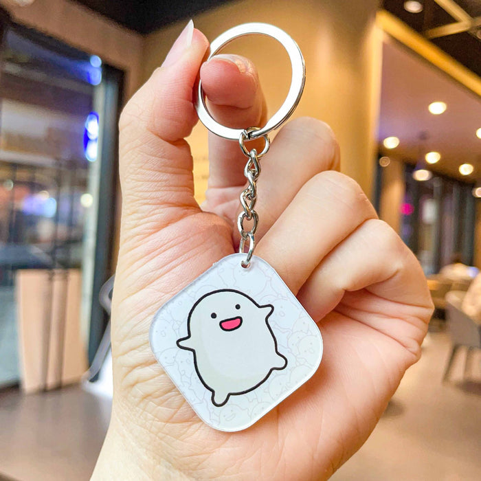 Wholesale Acrylic Cartoon Keychain JDC-KC-LeZi023