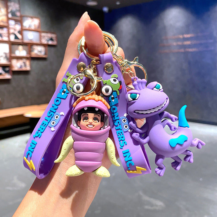 Wholesale Long-haired Monocular Chameleon Key Chain