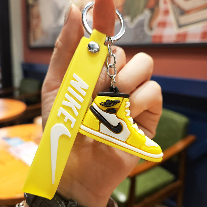 Wholesale Silicone Shoe 3D Keychain JDC-KC-YiZhuo002