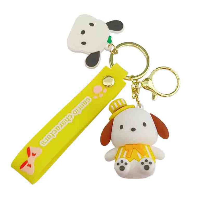 Wholesale Cartoon Silicone Doll Keychain JDC-KC-HaoXi023