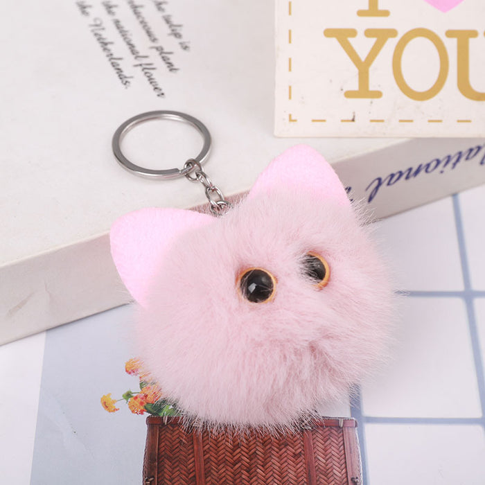 Wholesale  plush keychain pendant car pendant bag pendant gift