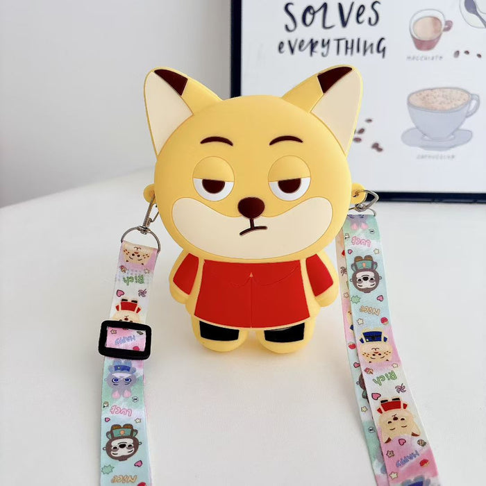 Wholesale Cute Cartoon Silicone Crossbody Shoulder Bags