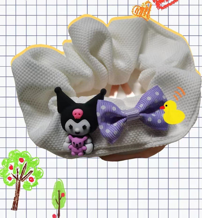 Wholesale Cute Cartoon Wide Hair Scrunchies
