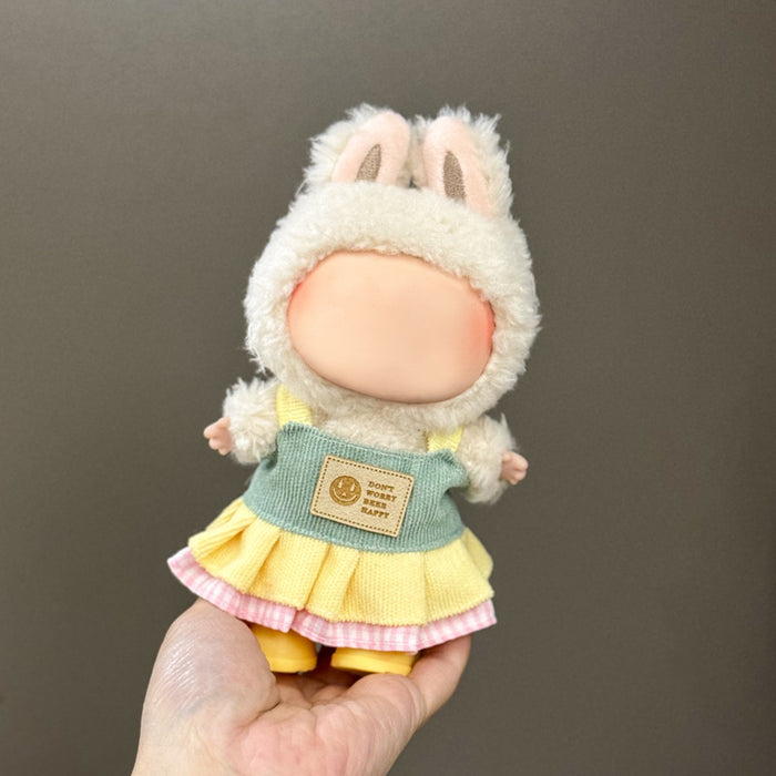 Wholesale Only clothes are suitable for 17cm blind box pendant plush doll clothes