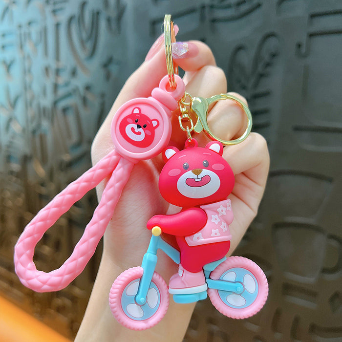 Wholesale Silicone Cartoon Doll Keychain（S） JDC-KC-YanG034