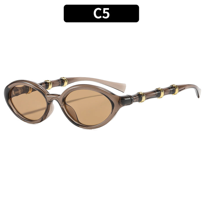 Wholesale Stylish Oval Sunglasses UV400 for Resale