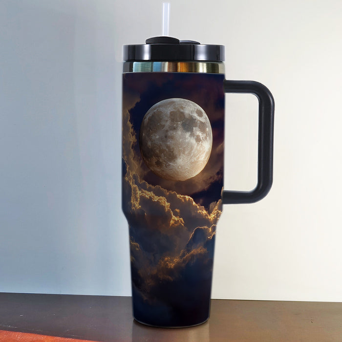 Wholesale 40oz Car Cup  moon Stainless Steel  ice bullies cup Tumbler Thermos Cup