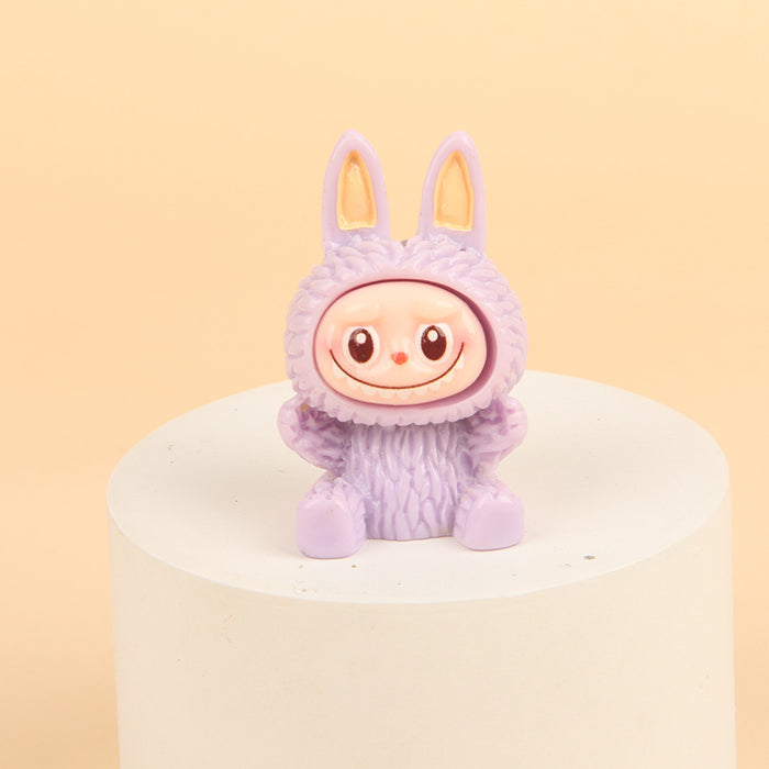 Wholesale Cute Resin Particle Solid Color Keychain Pendant