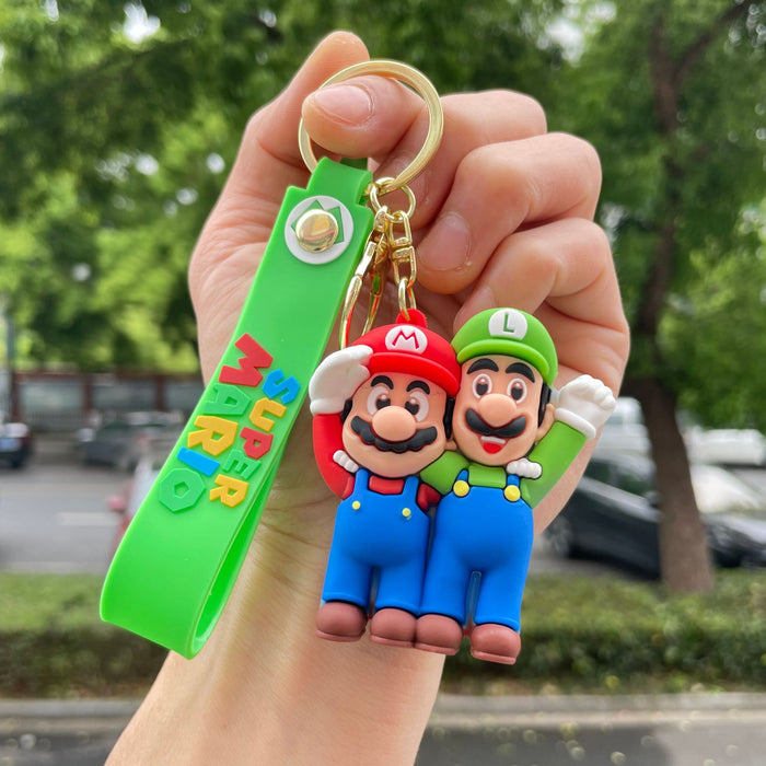 Wholesale 2pcs Cute Doll Backpack Pendant Keychain
