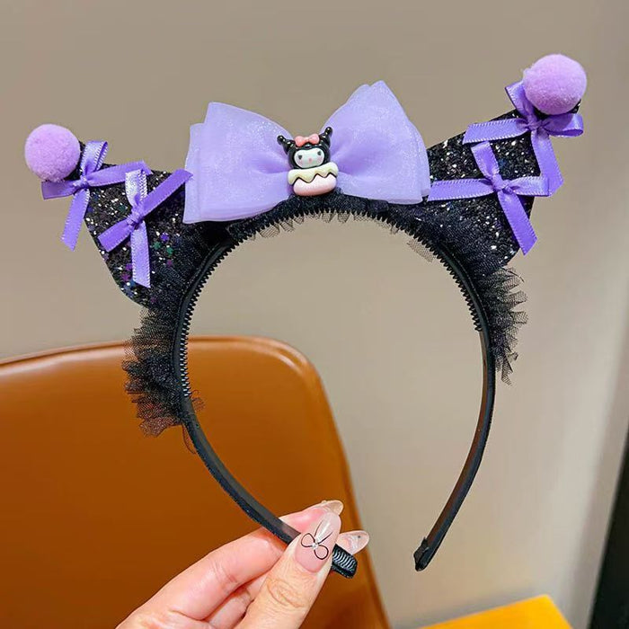 Wholesale Cartoon cute headband girl sweet bow headband little girl