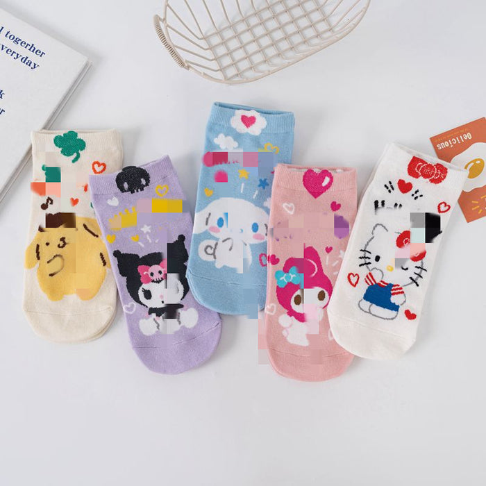 Wholesale Cartoon Cotton Socks JDC-SK-Lanh010