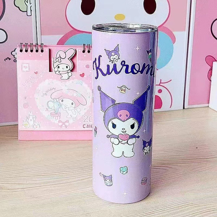 Wholesale Cartoon Cute 304 Stainless Steel Straw Water Cup JDC-CUP-XinZheng005