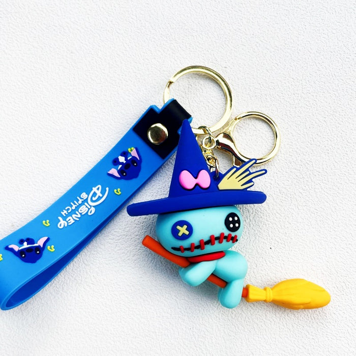 Wholesale PVC Cartoon Doll Keychain JDC-KC-WuYi024