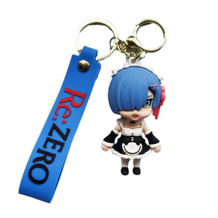 Wholesale PVC Cartoon Doll Keychain JDC-KC-WuYi174