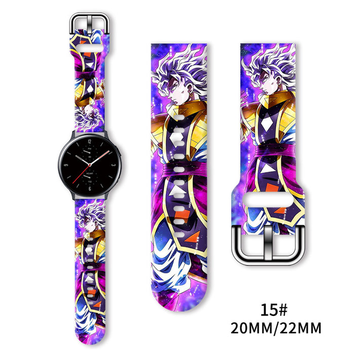 Wholesale Printed Tpu Watch Strap Wrist Strap JDC-WD-NuoQi070