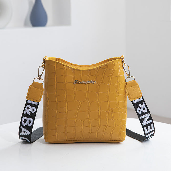 Wholesale PU Crocodile Pattern Shoulder Messenger Bag JDC-SD-Jiangt003