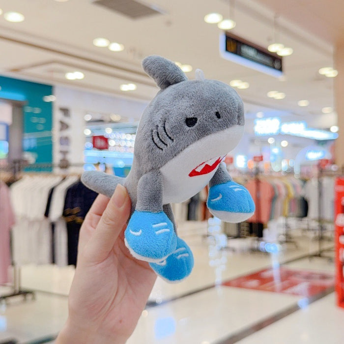 Wholesale Small Doll Wooden Stick Man Keychain Shark Doll