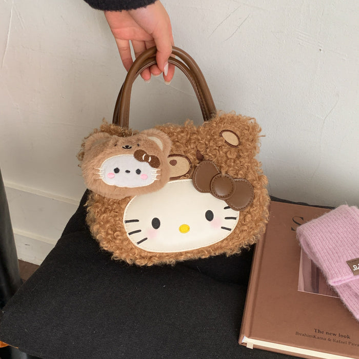 Wholesale Cute cartoon leopard print f crossbody shoulder bags