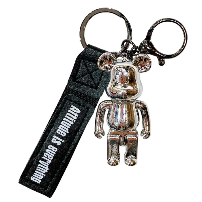 Wholesale Cartoon electroplated keychain, cute doll, exquisite backpack pendant, car keychain