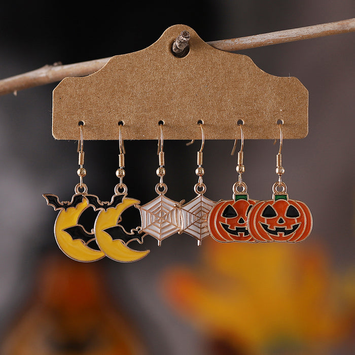 Wholesale 3 Pairs Irregular Earring Set Stylish Fashion Accessory Gift