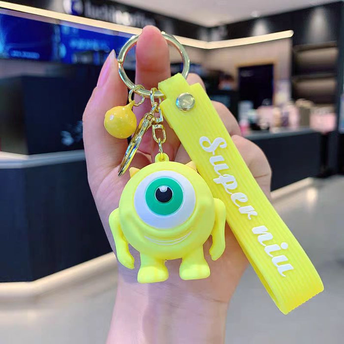 Wholesale Cartoon Doll Silicone Keychain JDC-KC-HongSheng002