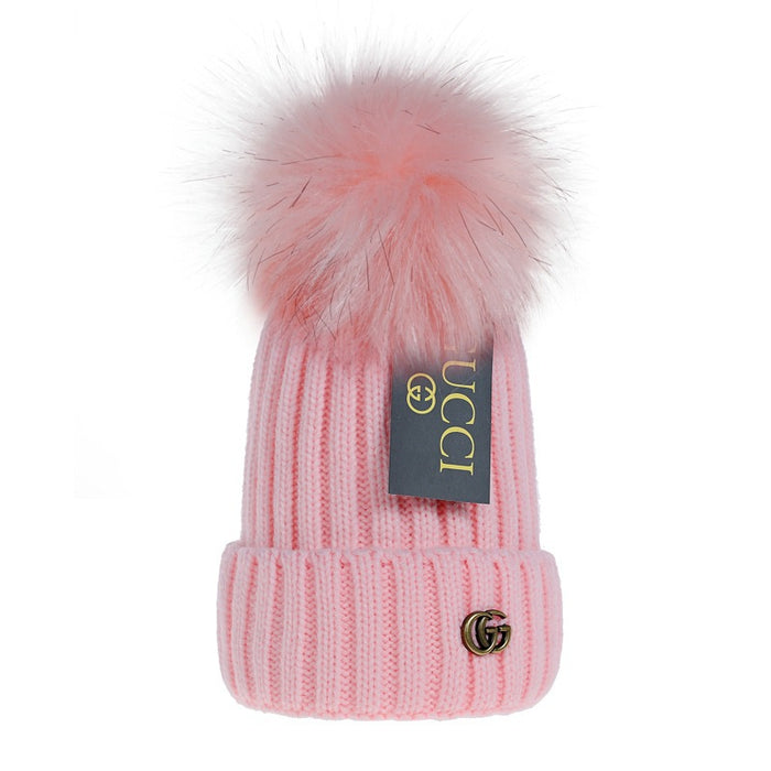 Wholesale Knitted Wool Ball Hat JDC-FH-DiS001