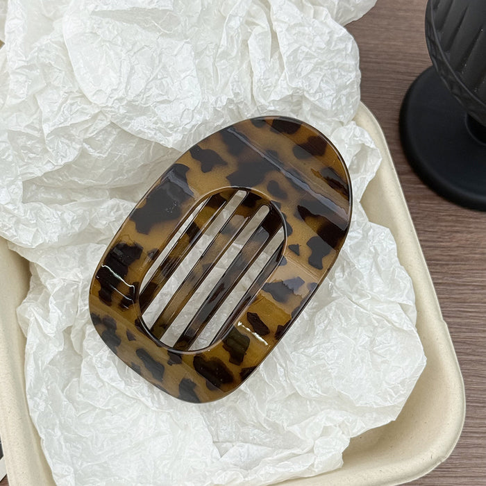 Wholesale Oval Acrylic Hair Clip