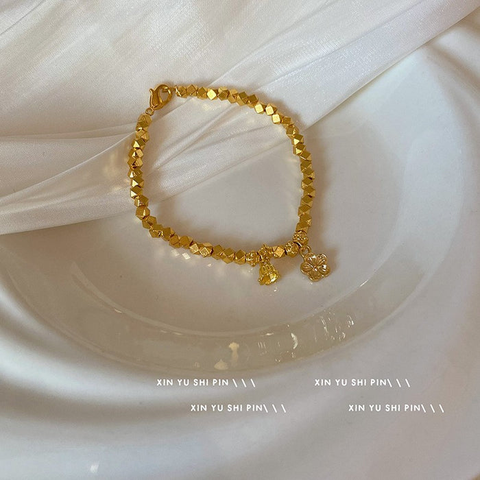 Wholesale Flower butterfly bracelet, light luxury temperament, high-end sense, niche design, versatile star bracelet