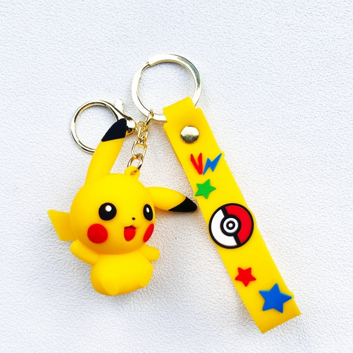 Wholesale PVC Cartoon Doll Keychain JDC-KC-WuYi152