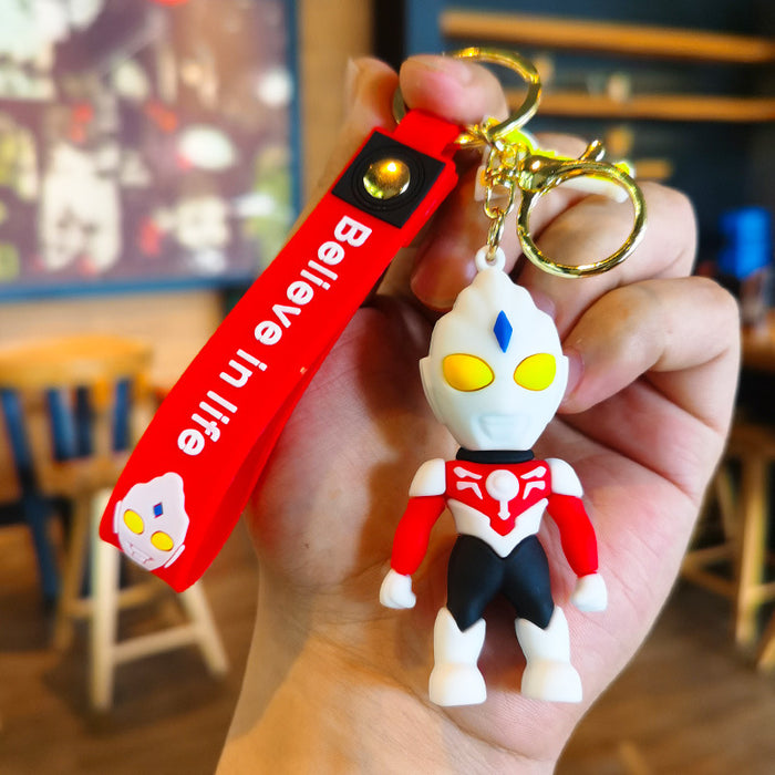 Wholesale Cartoon Doll Rubber Keychain JDC-KC-Tingm026