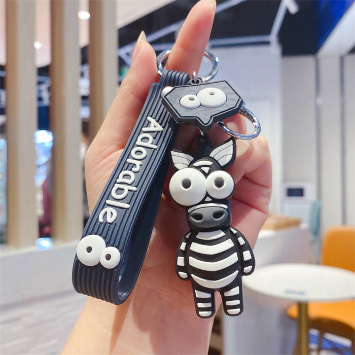 Wholesale Cute Eye-Popping Animal Keychain