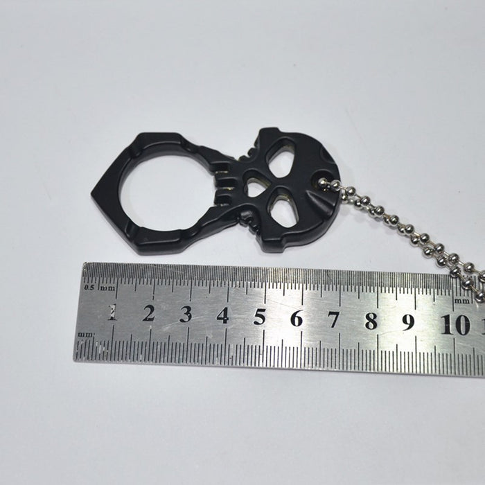 Wholesale Alloy Single Finger Skull Keychain JDC-KC-KB032