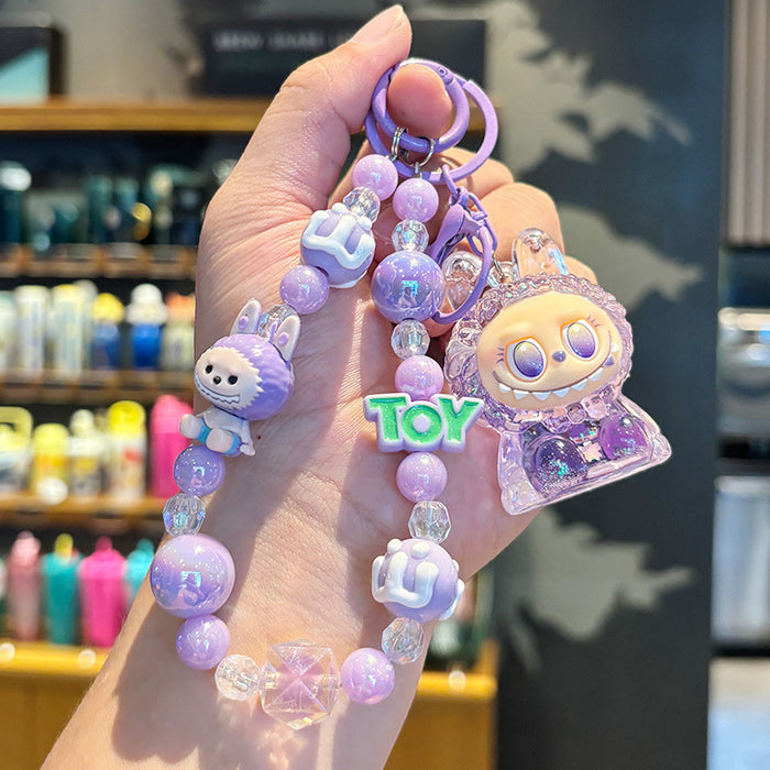Wholesale Crystal Drift Bottle Keychain Pendant