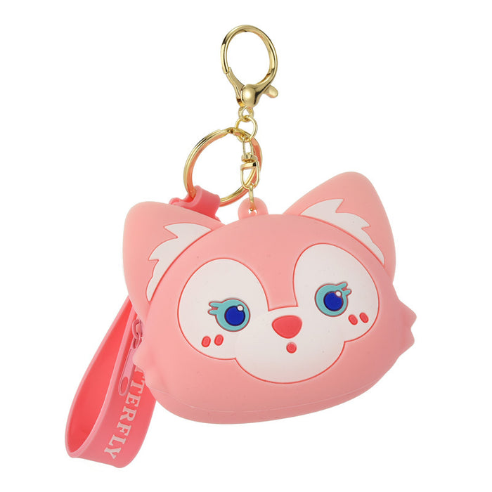 Wholesale Creative Cartoon Silicone Coin Purse Keychain JDC-KC-YanG054