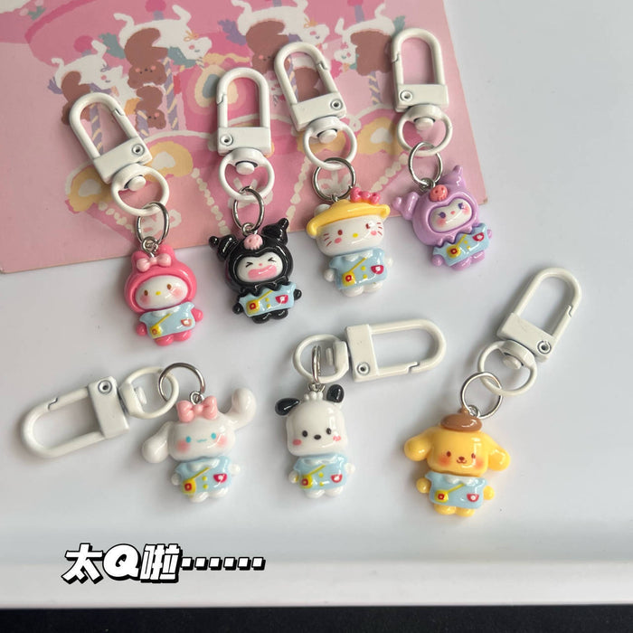 Wholesale  keychain original schoolbag pendant cartoon girlfriends gift accessories