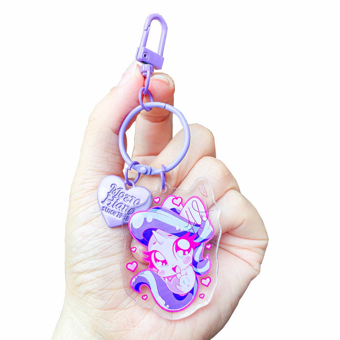 Wholesale Acrylic Cartoon Keychain JDC-KC-LeZi022