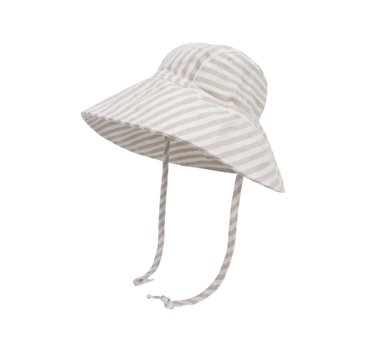 Wholesale Children's Cotton and Linen Breathable Sun Protection Hat JDC-FH-YunSen003